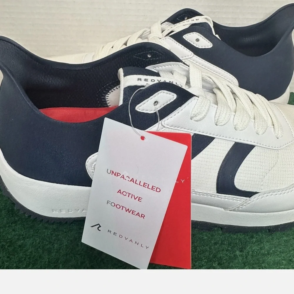 Redvanly Navy Blue and White Shoes Sz 11.5 - Picture 7 of 7